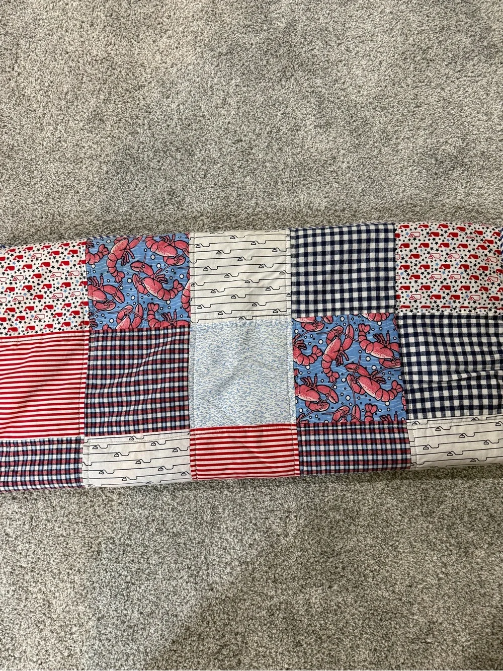 Vineyard Vines Target baby quilt